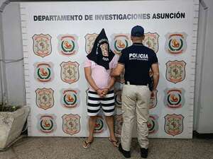 Un supuesto autor de robo agravado fue detenido por la Policía - Policiales - ABC Color