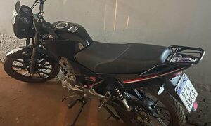 Mediante GPS recuperan motocicleta en CDE