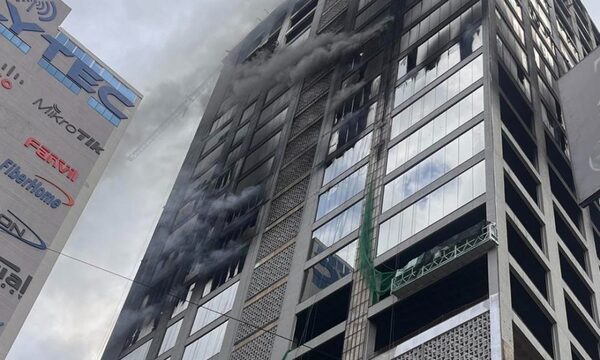 Mineradora de criptomonedas operaba en edificio que desde el lunes se incendia en Ciudad del Este – Diario TNPRESS