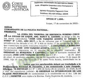 Hijo de la exdiputada Perla Acosta se resiste a afrontar juicio por estafa 