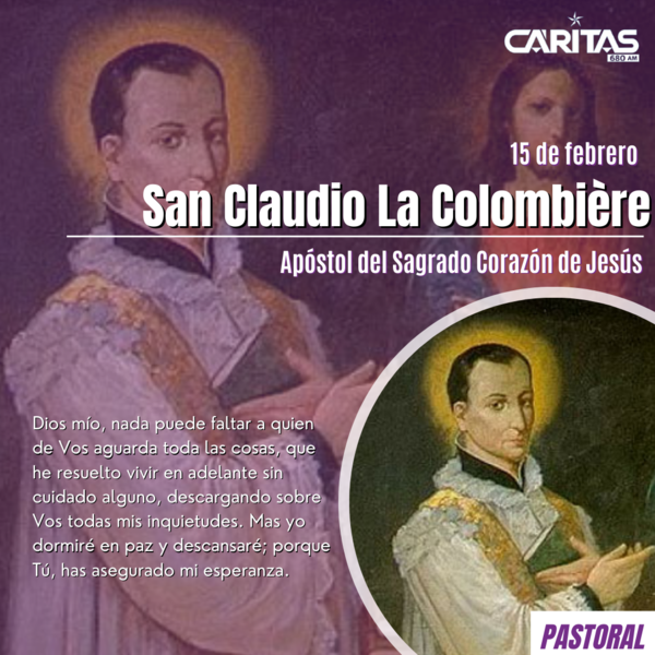 San Claudio de la Colombière: Modelo de humildad y entrega hacia el Sagrado Corazón de Jesús - Portal Digital Cáritas Universidad Católica