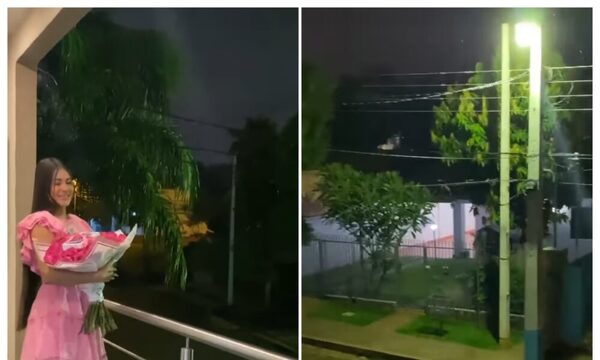(VIDEO)Laurys Diva recibió a serenata por el día de los enamorados