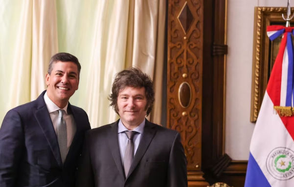Puente San Roque, hidrovía y Yacyretá, entre los temas tratados con Milei