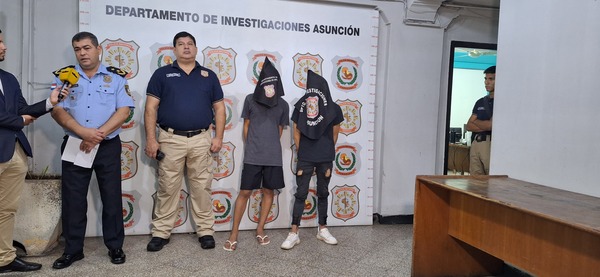 Detienen a 4 sospechosos de asaltar y balear a una mujer en Asunción | 1000 Noticias
