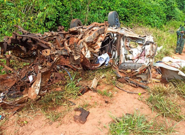 Yby Yaú: Fiscal se constituyó en zona de explosión de un vehículo - PDS RADIO Y TV