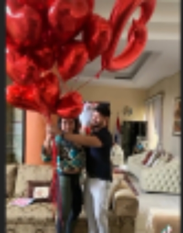 (VIDEO)Zuni Castiñeira recibió romántico detalle por San Valentín