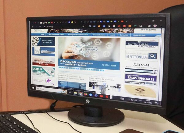 Solicitud de información pública a través del portal oficial del Poder Judicial