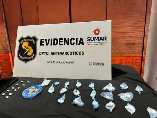 Allanan vivienda, incautan drogas y detienen a presunto microtraficante - ADN Digital