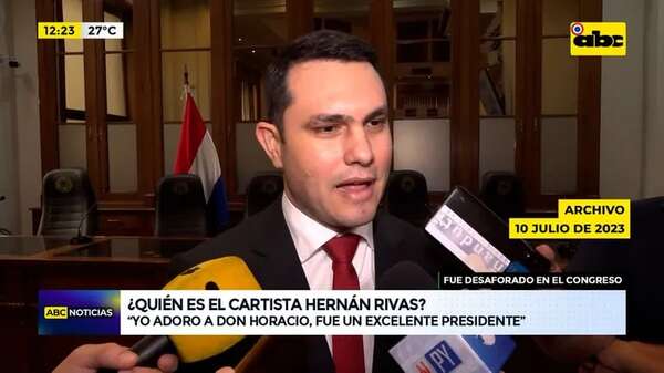 Video: “Yo adoro a don Horacio” y otras perlitas… ¿Quién es Hernán Rivas? - ABC Noticias - ABC Color