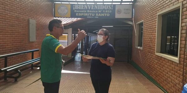 Realizan monitoreo en escuelas de Ciudad del Este previo al inicio de clases