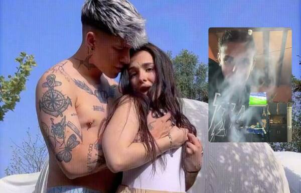 Famosa tiktoker española aprendió a hacer cocido en la casa de su novio caacupeño