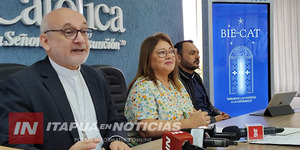 PRESENTACIÓN DEL LOGO DE LA BIENAL CATÓLICA EN LA UNIVERSIDAD CATÓLICA DE ITAPÚA** - Itapúa Noticias
