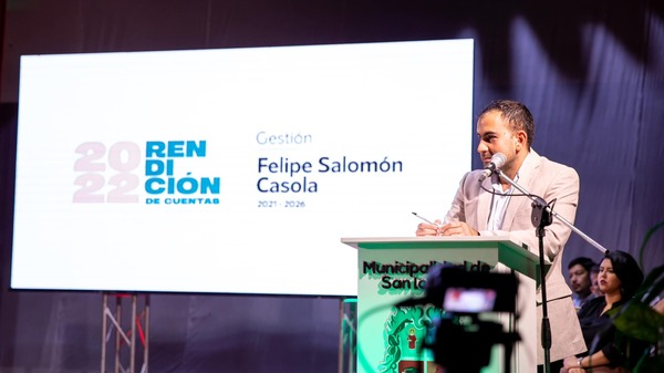 Salomón presentará rendición de cuentas 2023 - San Lorenzo Hoy