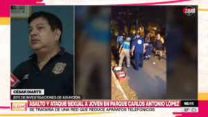 Detuvieron a presuntos implicados en asalto a una joven en parque Carlos Antonio López - Megacadena - Diario Digital