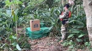 Incautan cigarrillos en la costa del lago Itaipú