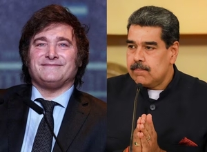 Maduro acusa de bandido a Milei por retención de avión