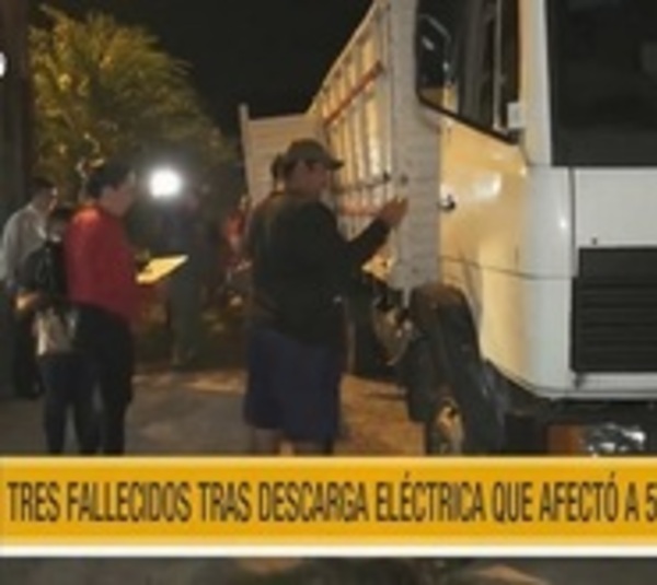 Descarga eléctrica se cobra la vida de tres personas en Villeta - Paraguay.com