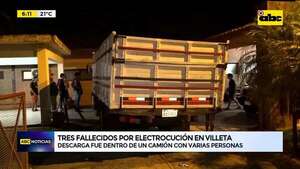 Video: Tres fallecidos por electrocución en Villeta - ABC Noticias - ABC Color