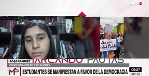 Estudiante universitaria afirma que acciones arbitrarias debilitan nuestra democracia - Megacadena - Diario Digital