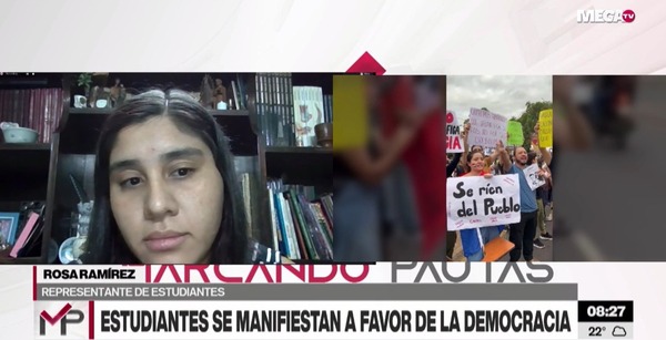 Estudiante universitaria afirma que acciones arbitrarias debilitan nuestra democracia - Megacadena - Diario Digital