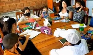 Con biblioteca comunitaria docente acerca a la lectura a niños en San José de los Arroyos – Prensa 5