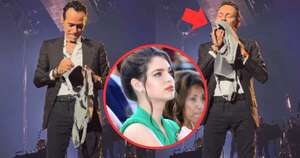 Diario HOY | “Me enamoré”, dijo Marc Anthony tras besar el corpiño de otra