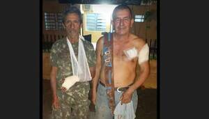 Atacados por jaguareté fueron salvados por dos perritos: "fueron muy valientes"