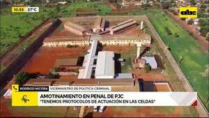 Motín en cárcel de PJC: preliminarmente solo se habla de heridos   - ABC Noticias - ABC Color