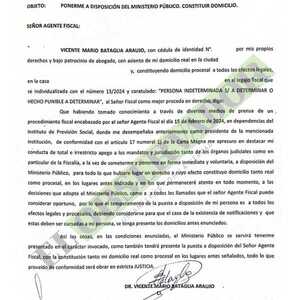 Expresidente del IPS se pone a disposición de la Fiscalía por investigación sobre uso de recursos 