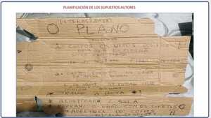 Aparece plan de ejecución del megarrobo a cambistas, cuya idea era usar explosivos un domingo