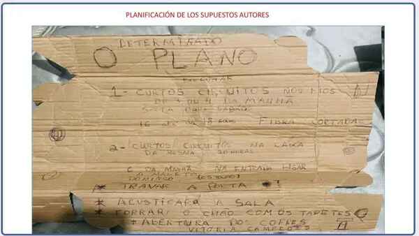 Aparece plan de ejecución del megarrobo a cambistas, cuya idea era usar explosivos un domingo
