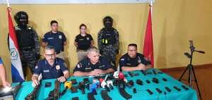 Policía buscará saber a dónde y a qué organización iban potentes armas - ABC en el Este - ABC Color