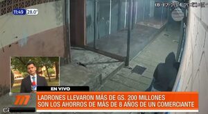 Millonario robo a un comerciante en Itapúa | Telefuturo