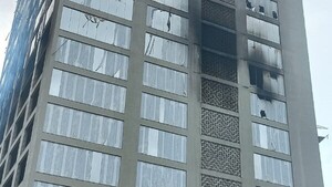 Edificio de Ciudad del Este: Bomberos siguen trabajando en remoción tras incendio