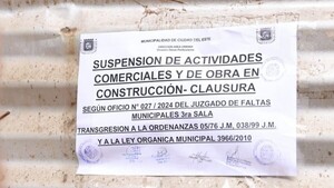 Municipalidad de Ciudad del Este clausura edificio Flytec