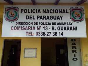 Motociclista quedó con lesiones al chocar por un perro en el barrio Guaraní - Radio Imperio 106.7 FM