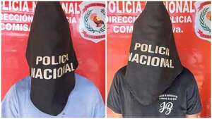 Ofrecían accesorios de moto robada en redes y fueron aprehendidos - Policiales - ABC Color