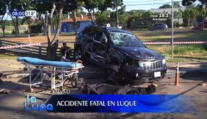 Accidente fatal en Luque | Telefuturo