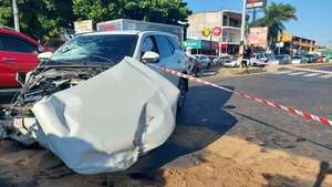 Triple choque deja un motociclista muerto en Luque - Policiales - ABC Color