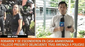 Falleció un delincuente tras un supuesto hurto y amenazar a policías - Noticias Paraguay