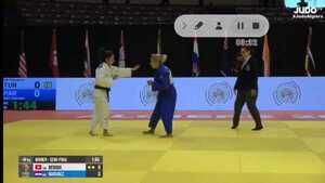 Judoca Gabriela Narvaez obtiene bronce en Argelia con la mira en París 2024 - La Tribuna