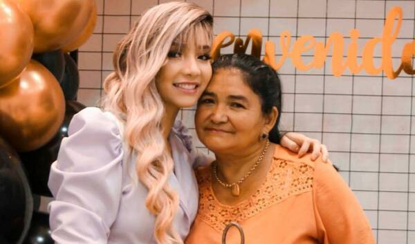 Esta vez, a Marilina no pudo acompañar a su mamá en su cumple