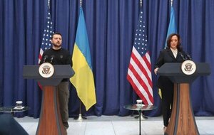 Kamala se reúne con Zelensky y promete “apoyo inquebrantable” de EE.UU.