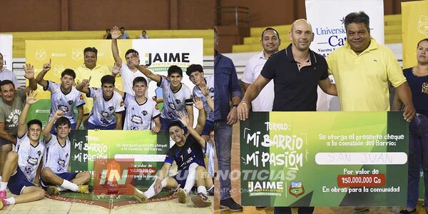 EXITOSO TORNEO "MI BARRIO, MI PASIÓN" CONCLUYE EN CAMBYRETÁ - Itapúa Noticias