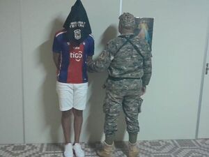 Detenido en Yby Yaú por Orden de Captura: Cristhian Ariel Centurión Almeida