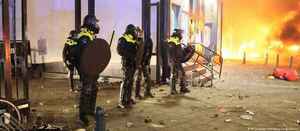La Haya: 4 policías heridos en disturbios entre eritreos