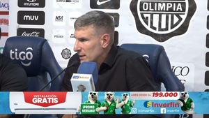 Olimpia vs. Cerro Porteño: Conferencia de prensa de Martín Palermo