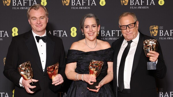 Oppenheimer se impone en la entrega de los Bafta