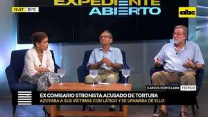 Video: víctimas de la dictadura rememoran torturas del supuesto policía stronista - ABC Noticias - ABC Color