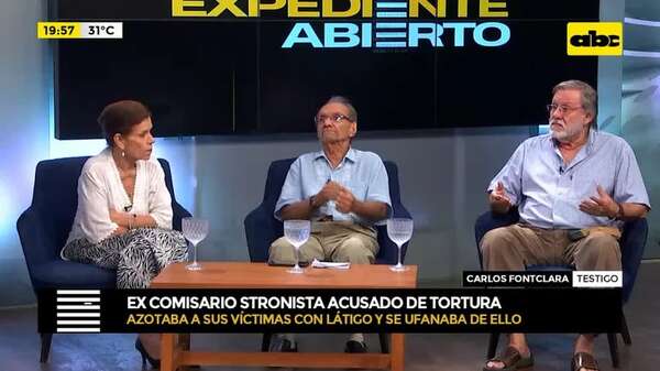 Video: víctimas de la dictadura rememoran torturas del supuesto policía stronista - ABC Noticias - ABC Color